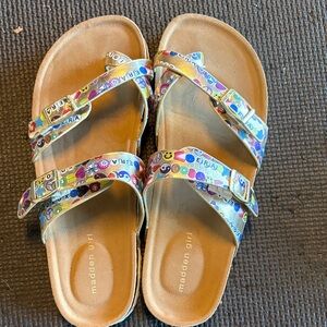 Madden Girl Kids Sandals - Multicolor Pattern